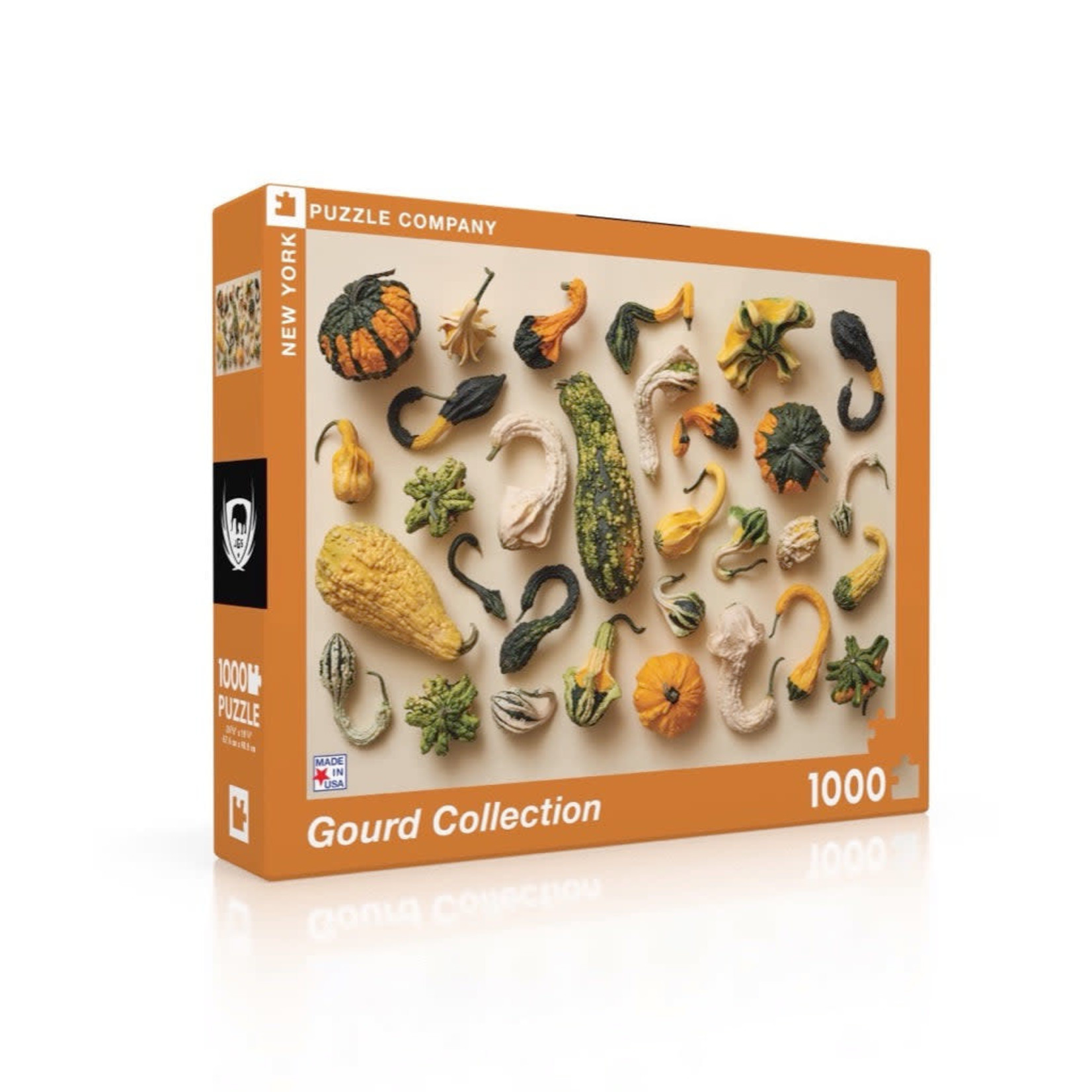 New York Puzzle Co Jim Golden Studio - Gourd Collection 1000 Piece Puzzle
