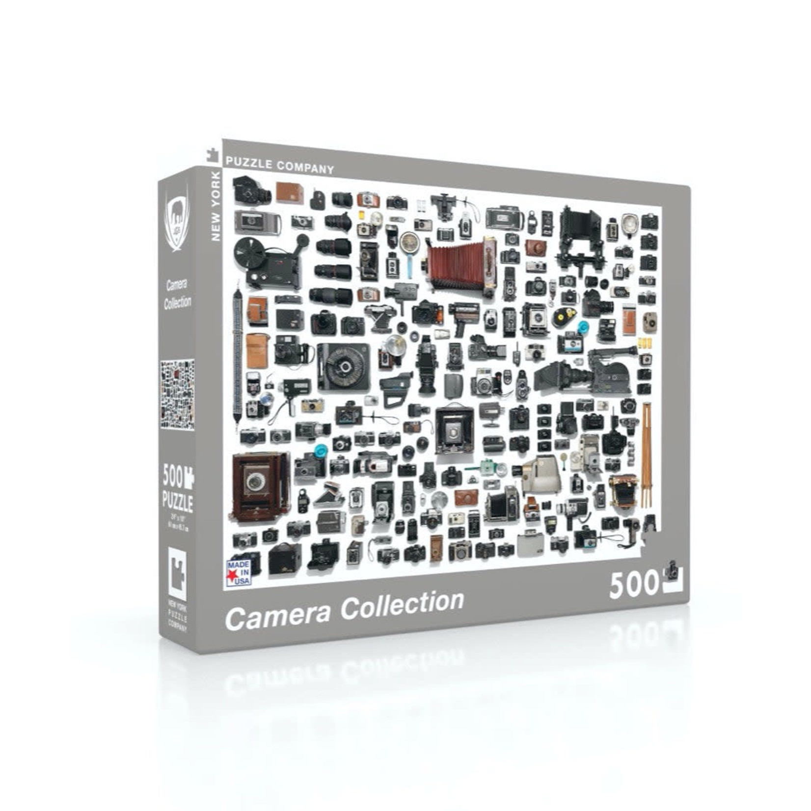 New York Puzzle Co Camera Collection 500 Piece Puzzle