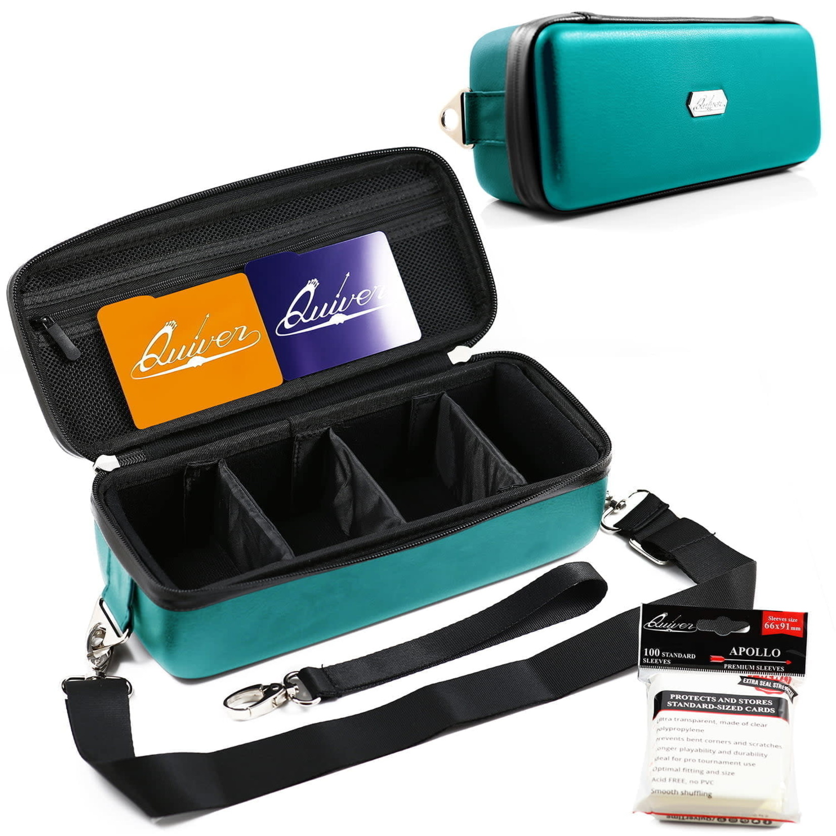 Quiver Time Bolt Card Case - Teal