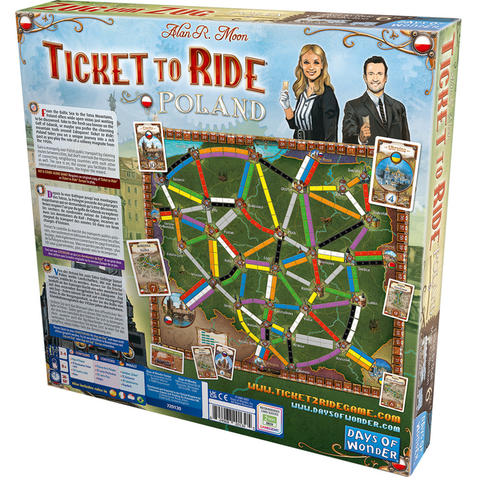 Days of Wonder Ticket to Ride: Map Collection 6.5 - Poland