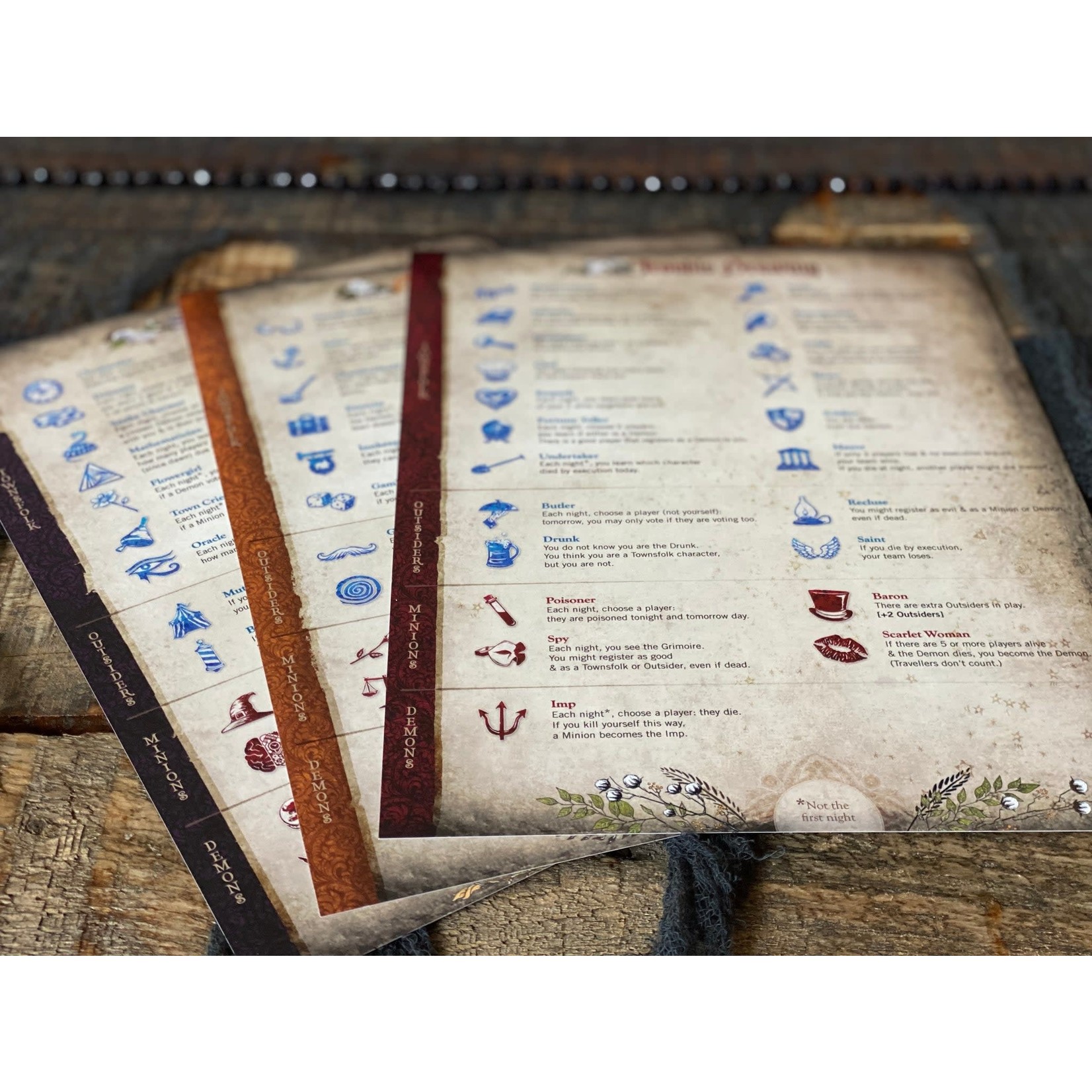 Pandemonium Institute Blood on the Clocktower