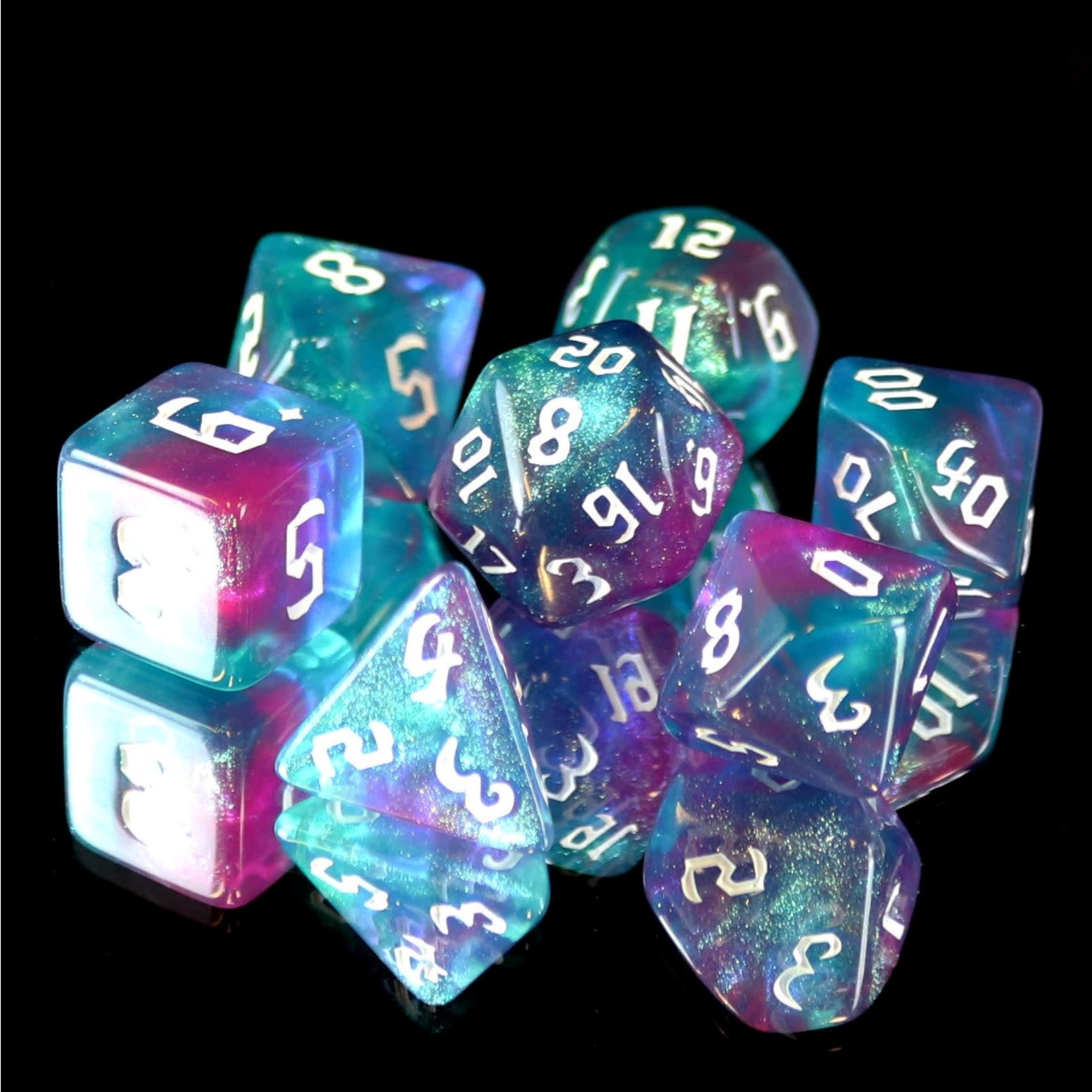Die Hard Dice 7 Piece RPG Set - Magic Wand