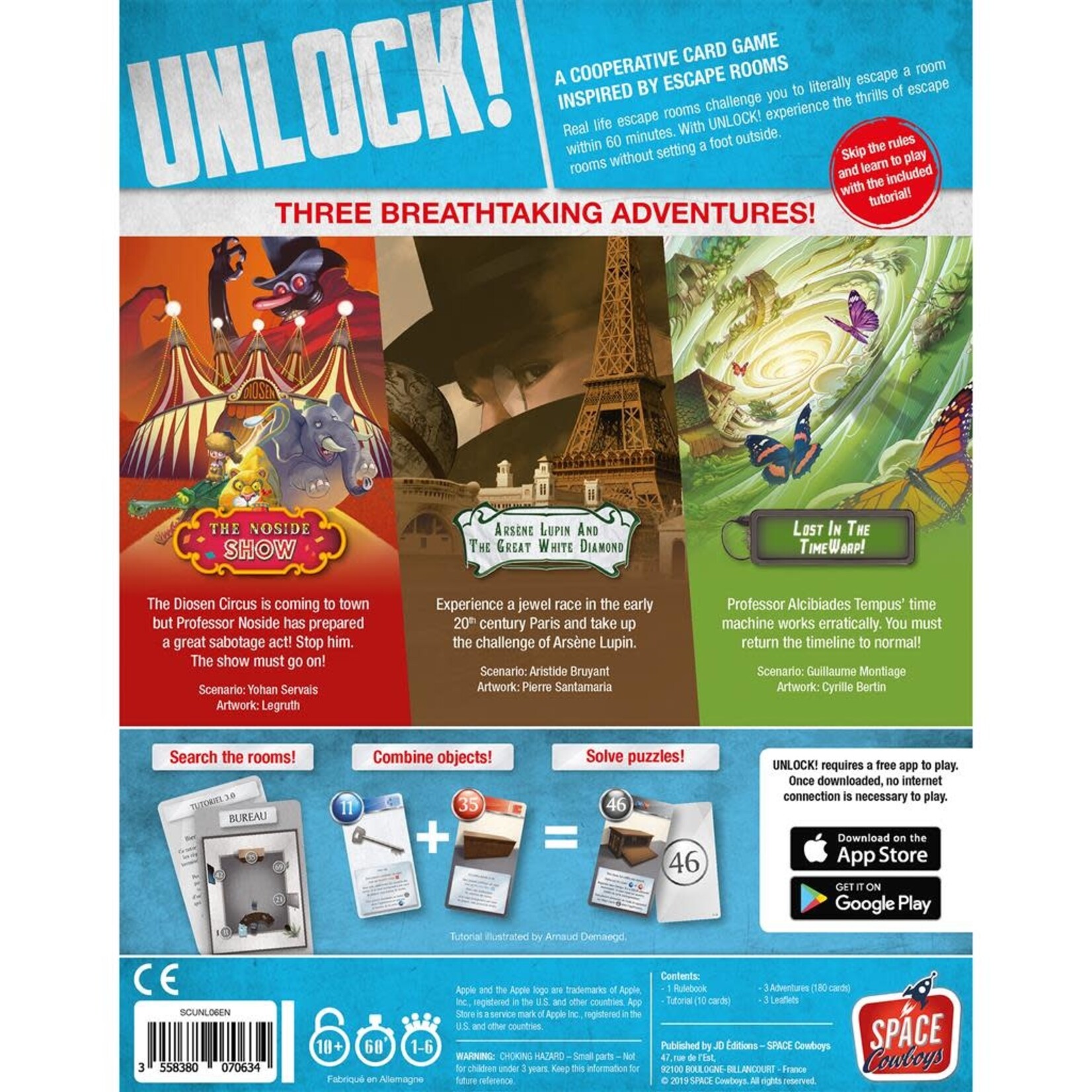 Space Cowboys Unlock! Timeless Adventures