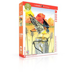 New York Puzzle Co Cornell Lab of Ornithology, The - American Kestrel 1000 Piece Puzzle