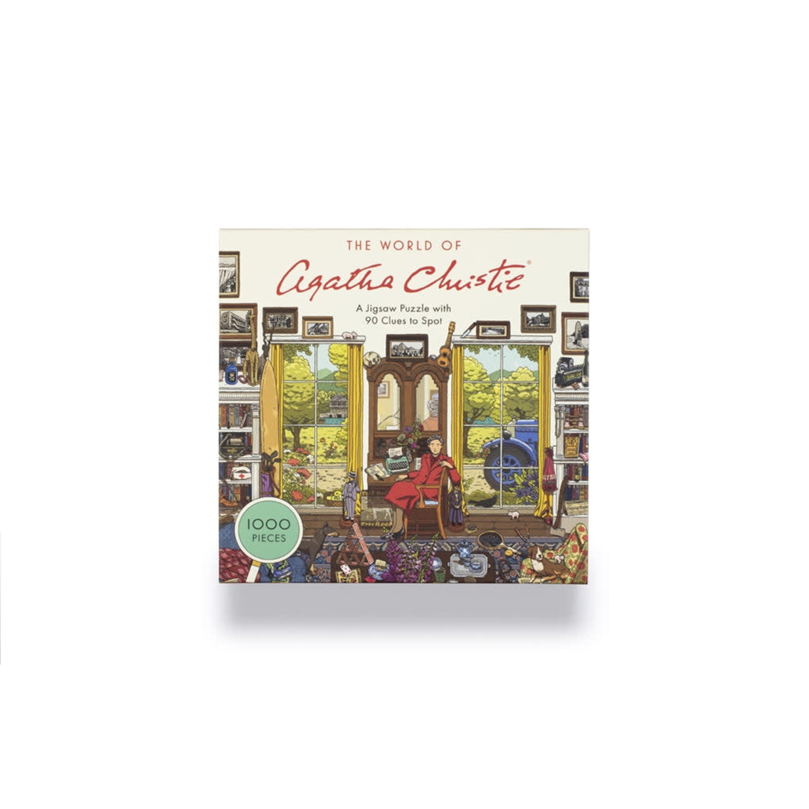 Laurence King The World of Agatha Christie 1000 Piece Jigsaw Puzzle