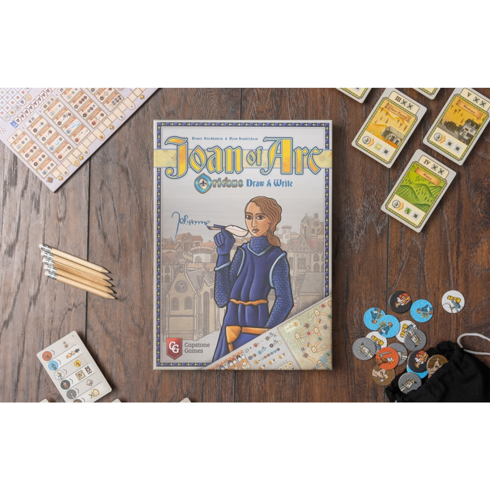  Capstone Games Joan of Arc: Orléans Draw & Write