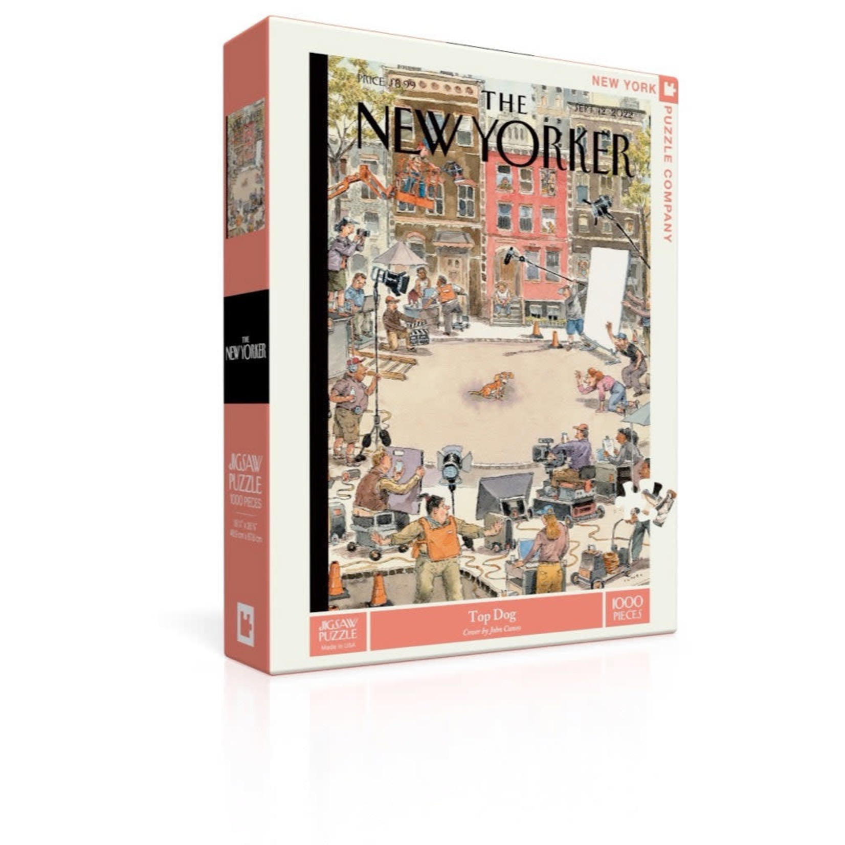New York Puzzle Co New Yorker, The - Top Dog 1000 Piece Puzzle