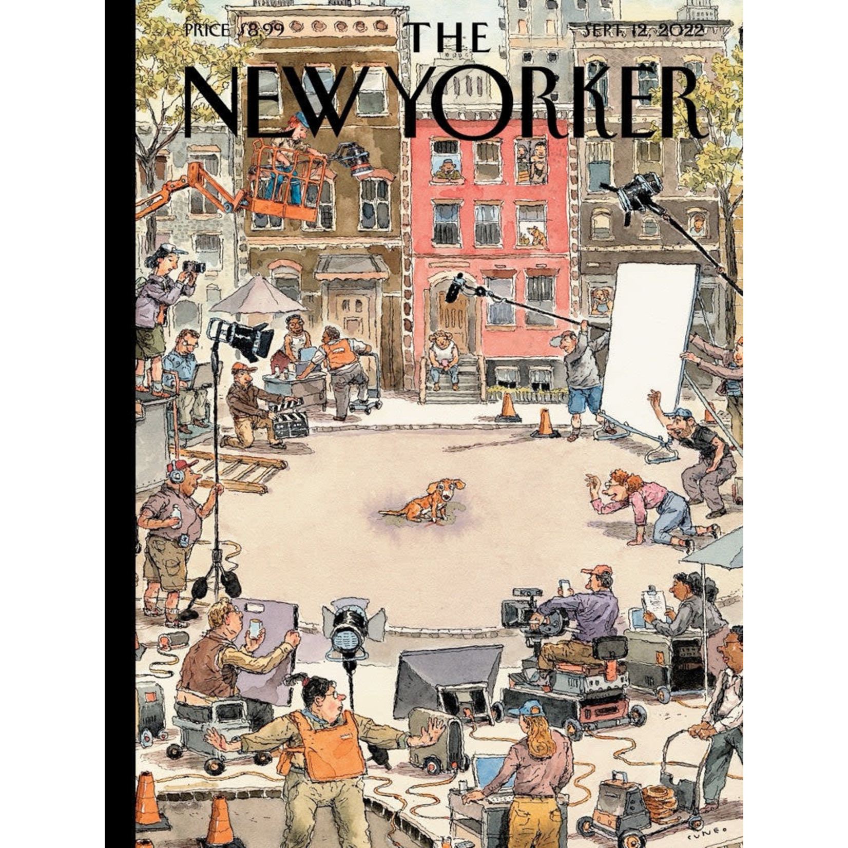 New York Puzzle Co New Yorker, The - Top Dog 1000 Piece Puzzle