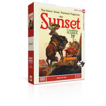 New York Puzzle Co Sunset - Right of Way 500 Piece Puzzle
