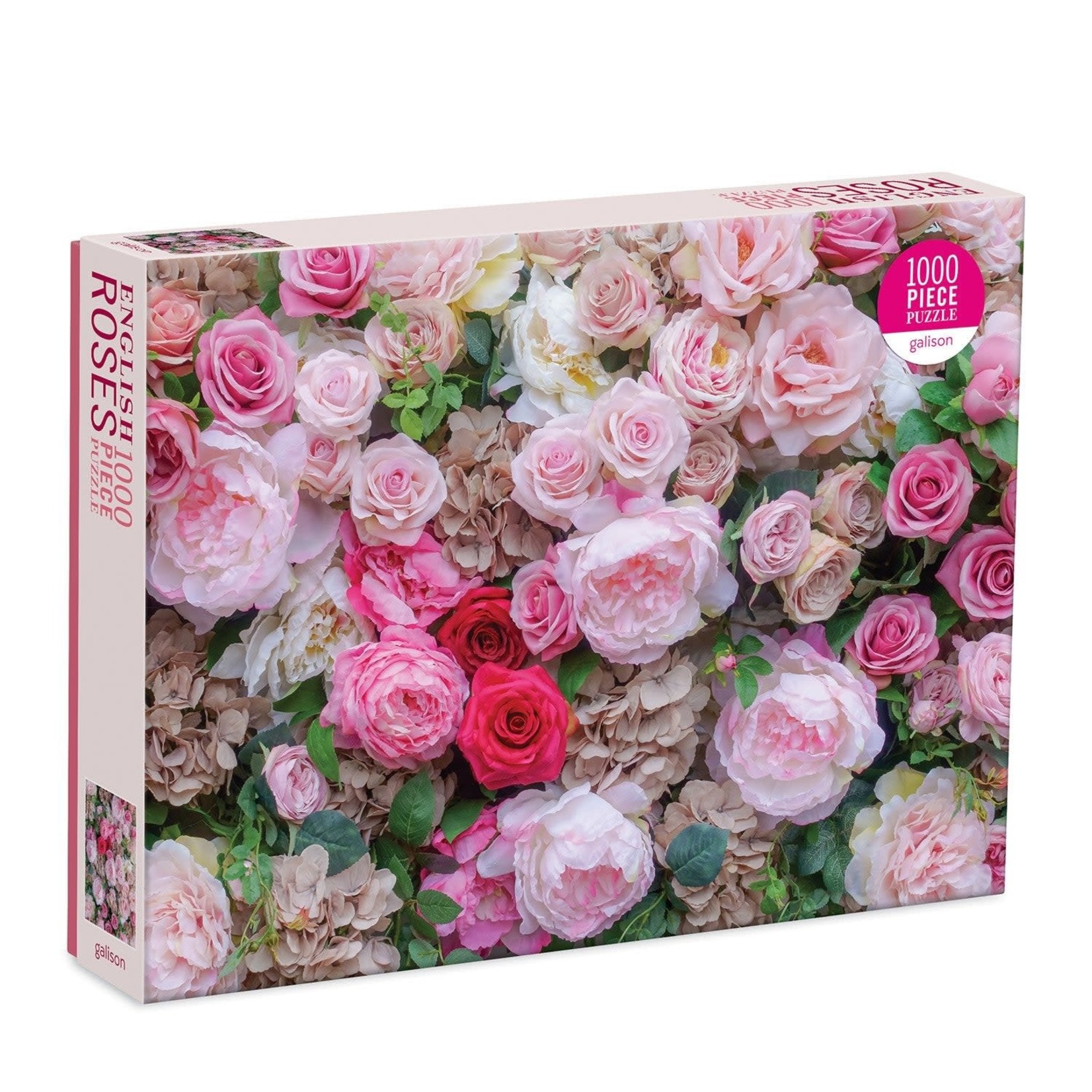 galison English Roses 1000 Piece Jigsaw Puzzle