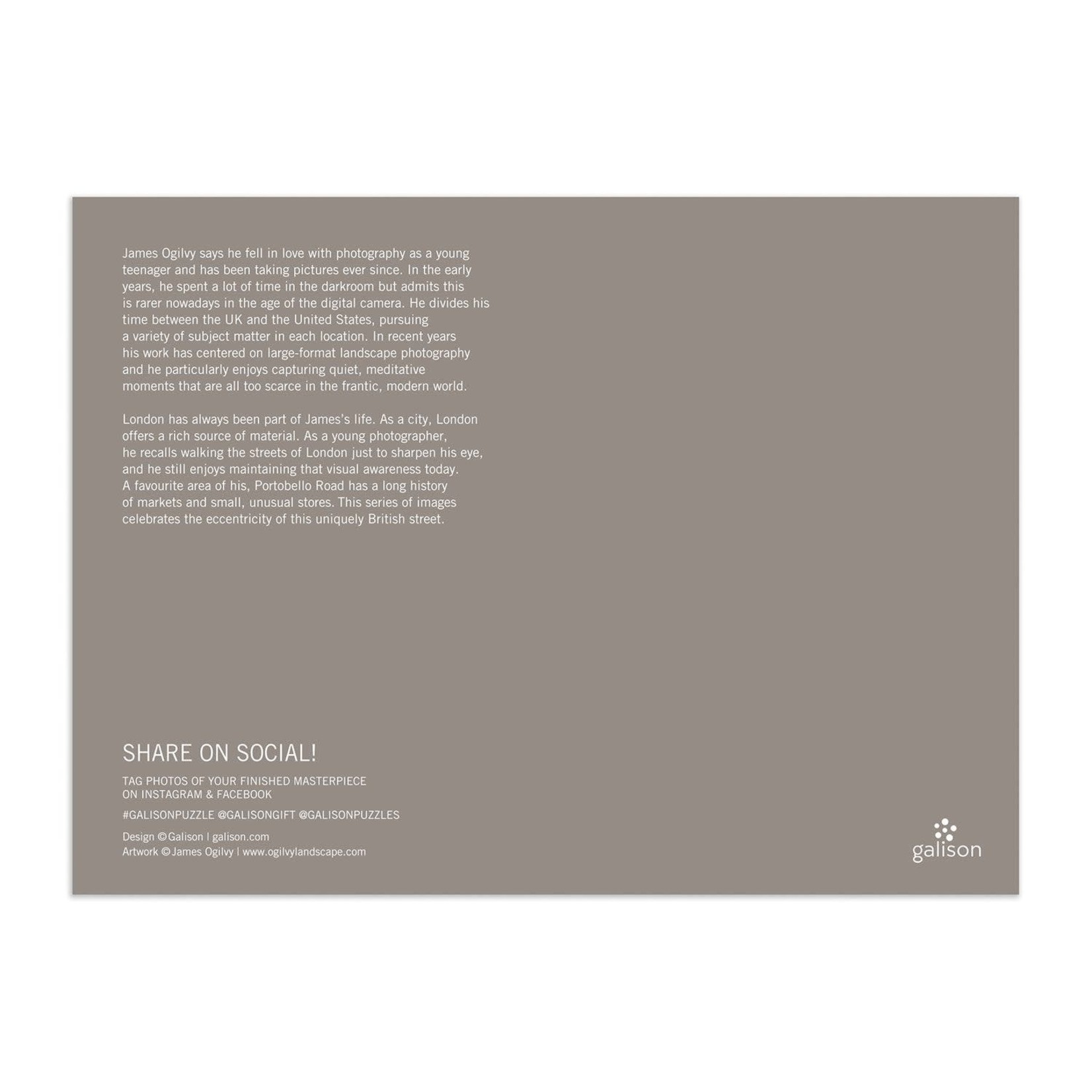 galison Portobello Road 1000 Piece Jigsaw Puzzle