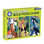 Mudpuppy Science Puzzle Set - Wild Food Chain 100 Pieces