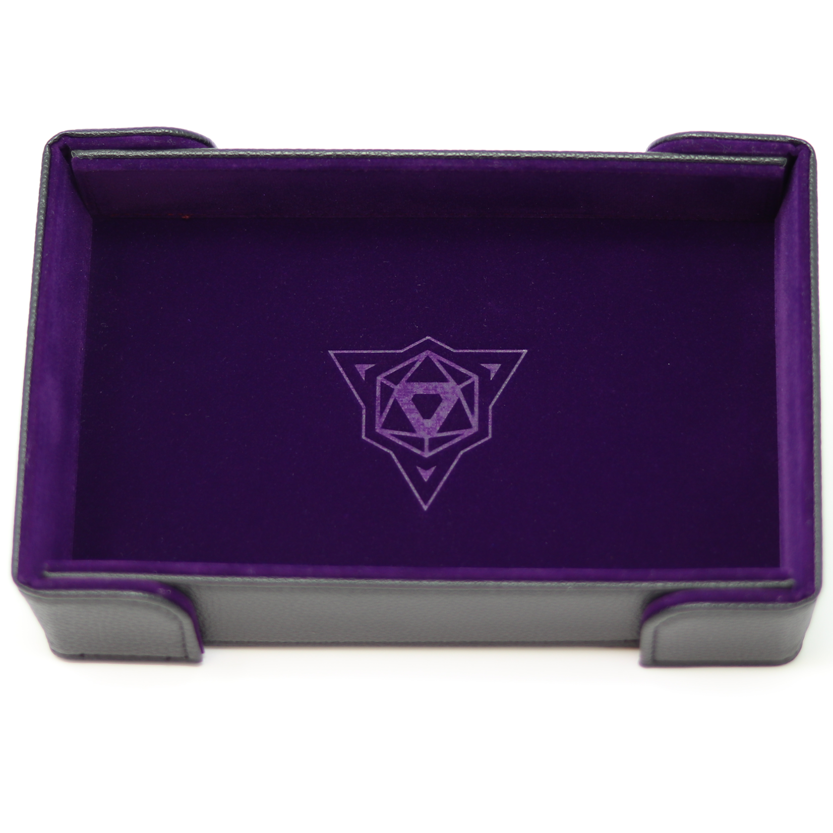 Die Hard Dice Magnetic Rectangle Tray - Purple Velvet