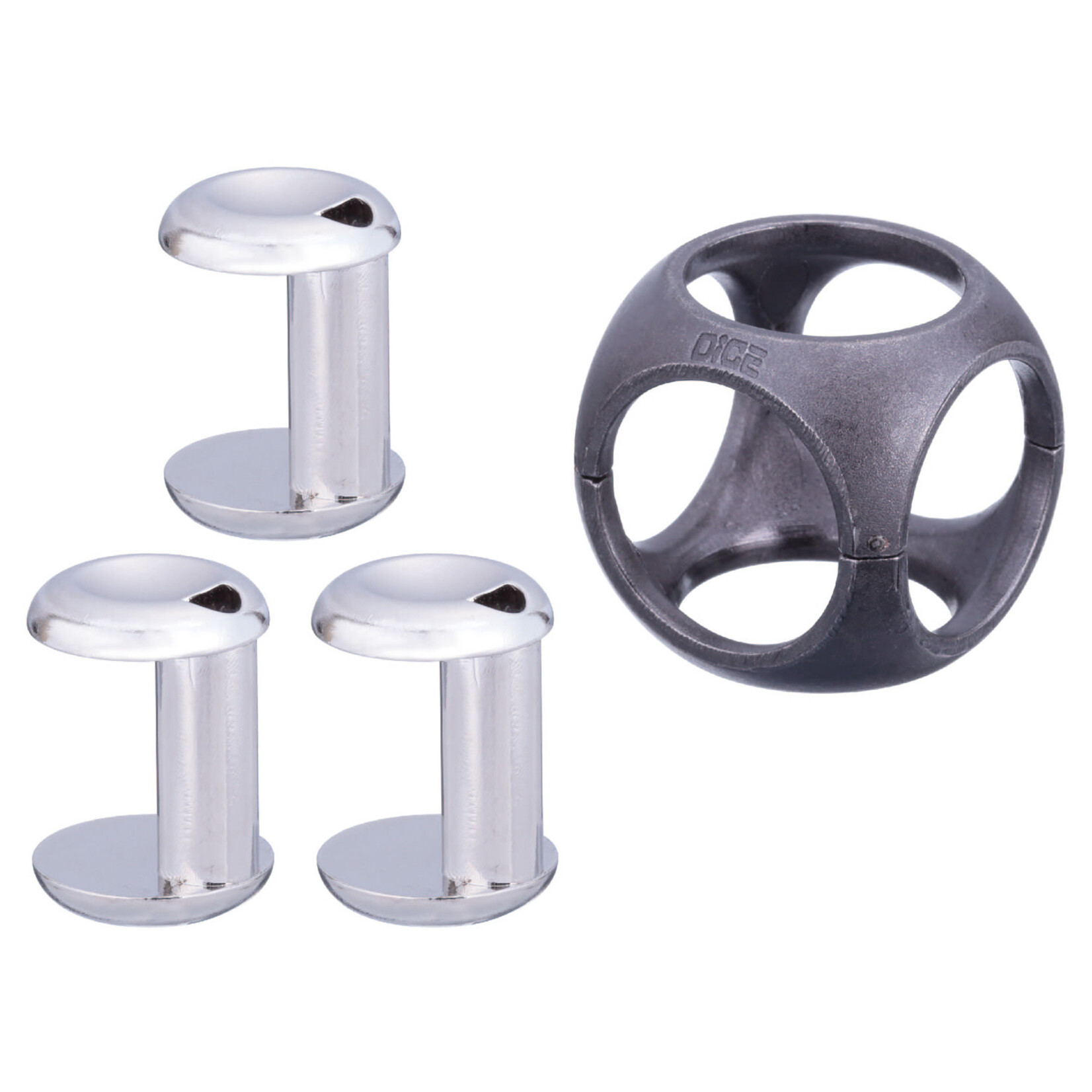 Hanayama Cast Metal Puzzle Level 3: Dice