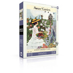 New York Puzzle Co House & Garden - Gathering Flowers 500 Piece Puzzle