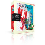 New York Puzzle Co New Yorker, The - Seaside Cafe 500 Piece Puzzle