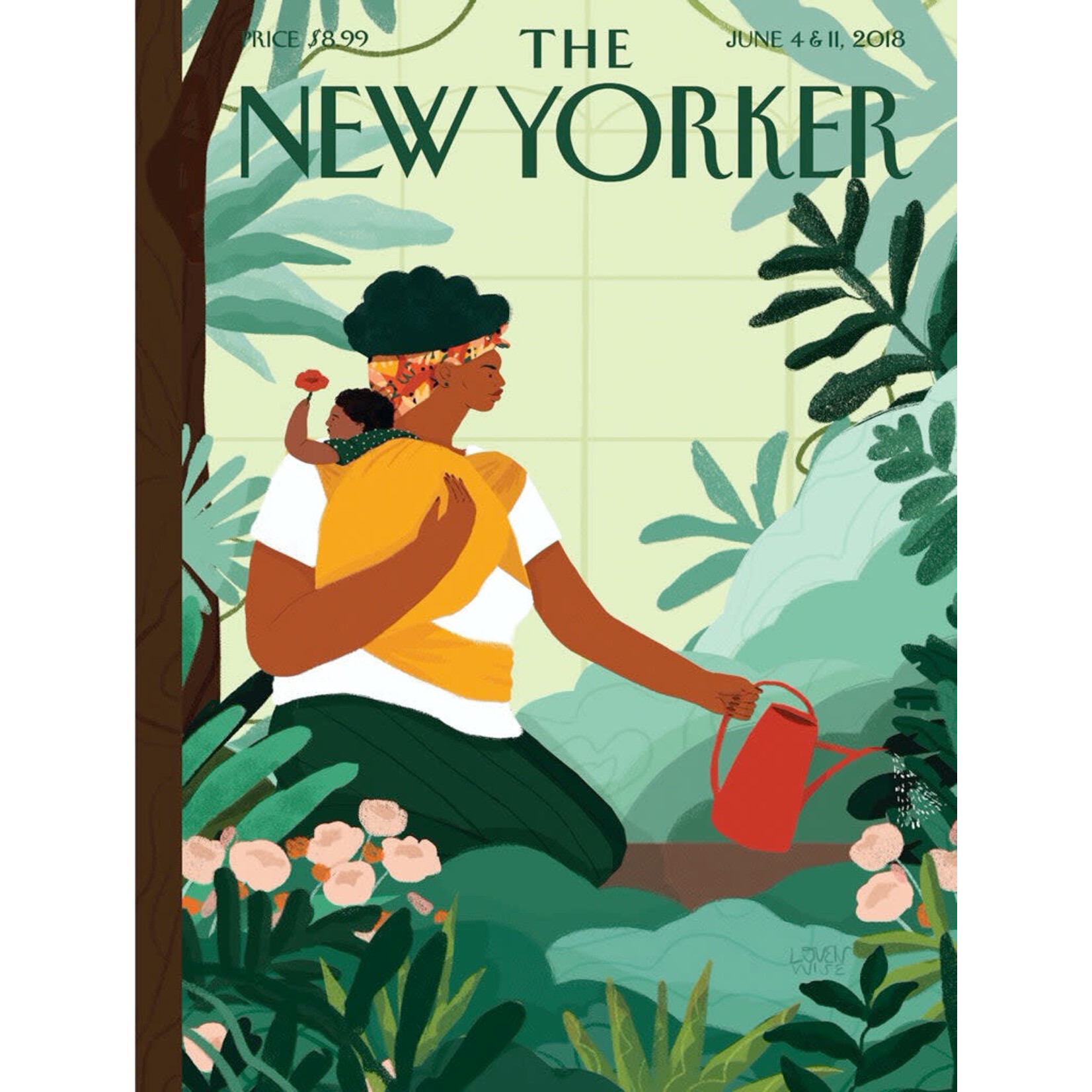 New York Puzzle Co New Yorker, The - Nurture 500 Piece Puzzle