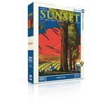 New York Puzzle Co Sunset - Sunset Vista 1000 Piece Puzzle