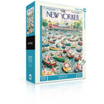 New York Puzzle Co New Yorker, The - Gridlock Lake 1500 Piece Puzzle