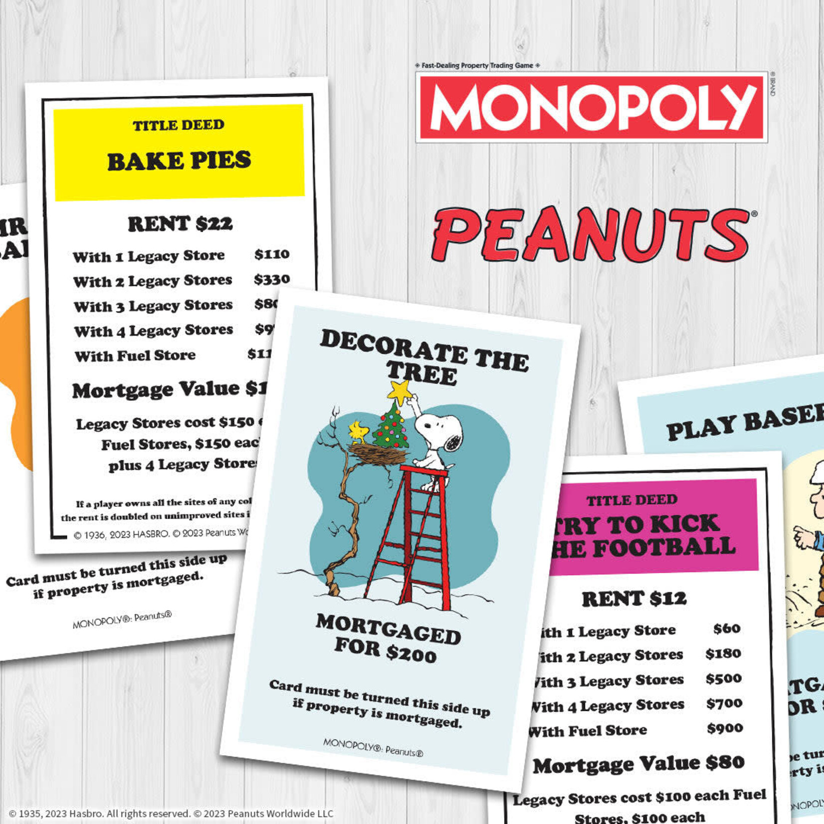 The Op Monopoly: Peanuts