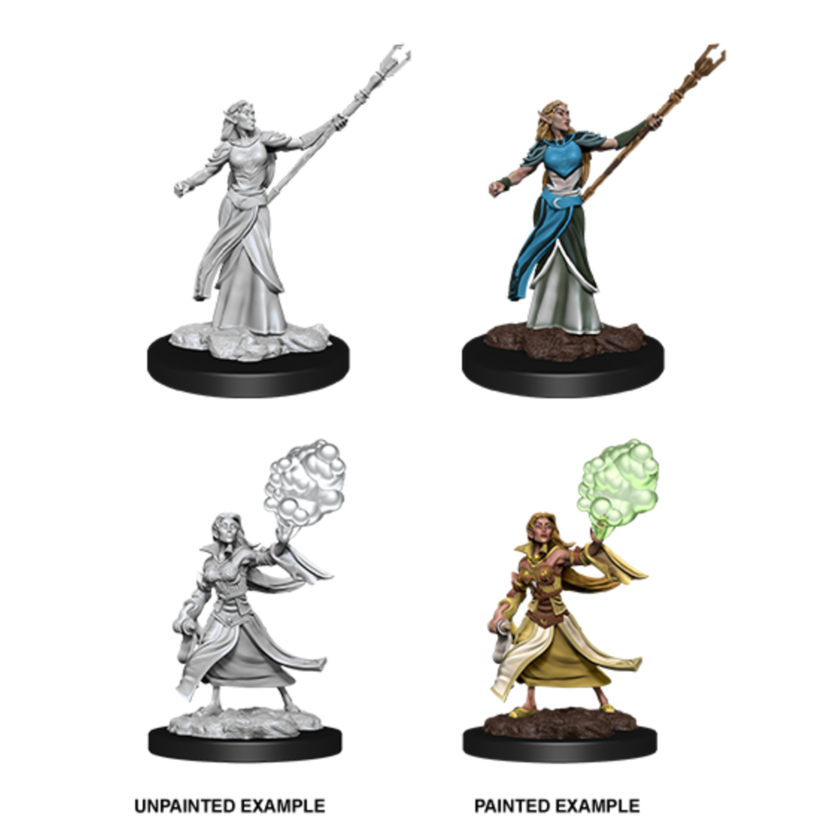 WizKids D&D Nolzur's Marvelous Miniatures: Elf Sorcerer, Female