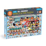 Mudpuppy Search & Find 64 Piece Puzzle - All Aboard! Train Station