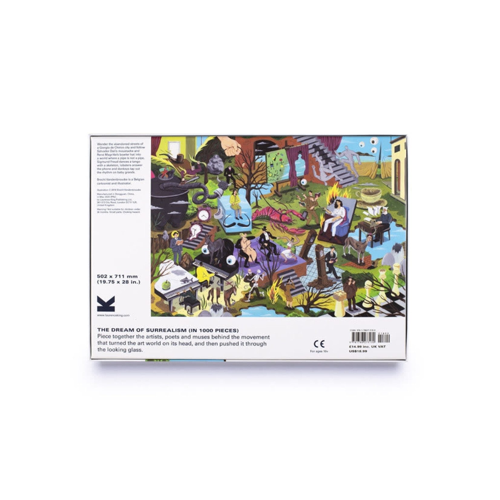 Dream of Surrealism, The 1000Piece Art History Jigsaw Puzzle