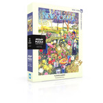 New York Puzzle Co New Yorker, The - Flower Garden 1000 Piece Puzzle