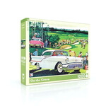 New York Puzzle Co General Motors - On the Green 1000 Piece Puzzle
