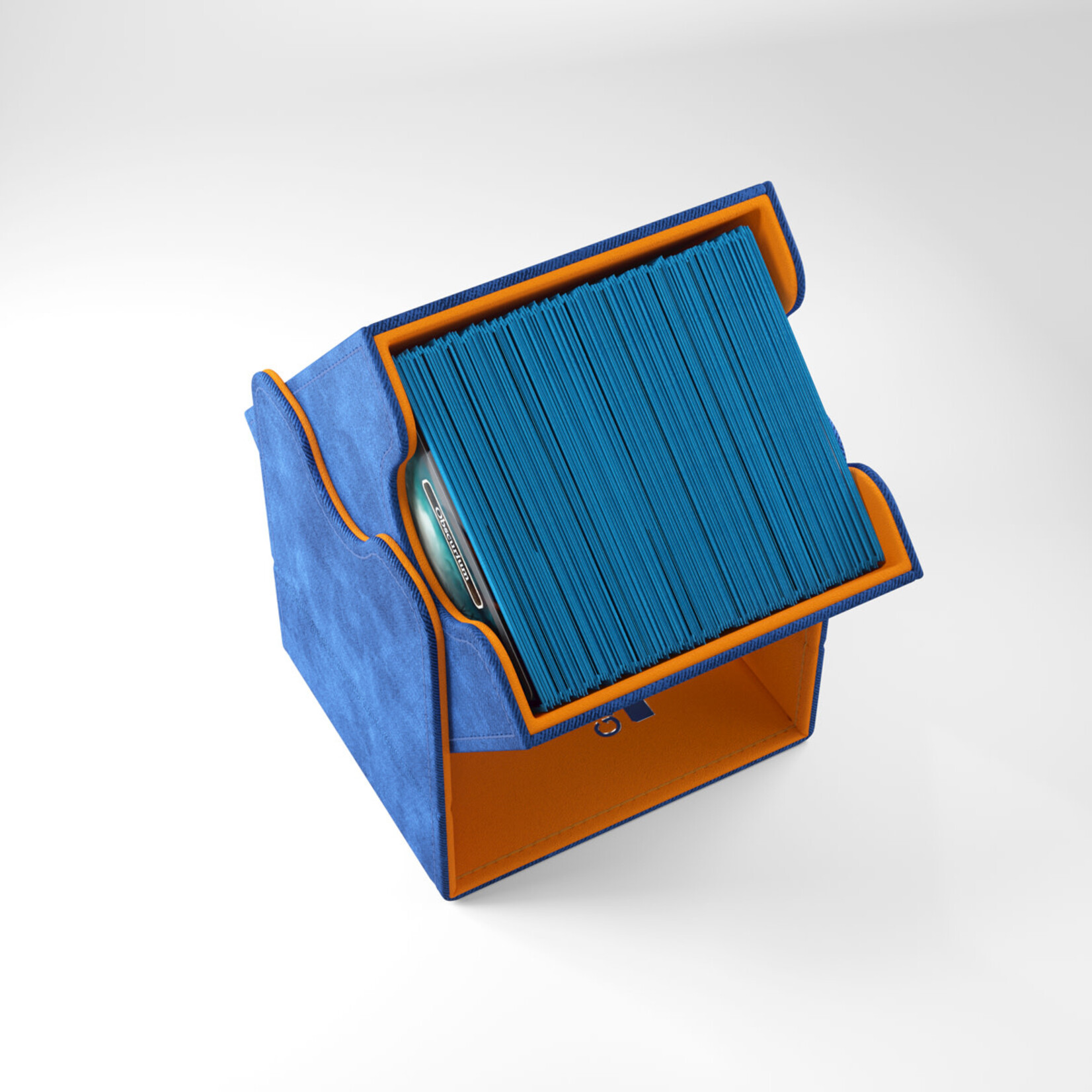 Gamegenic Squire 100+ XL Deck Box - Blue/Orange