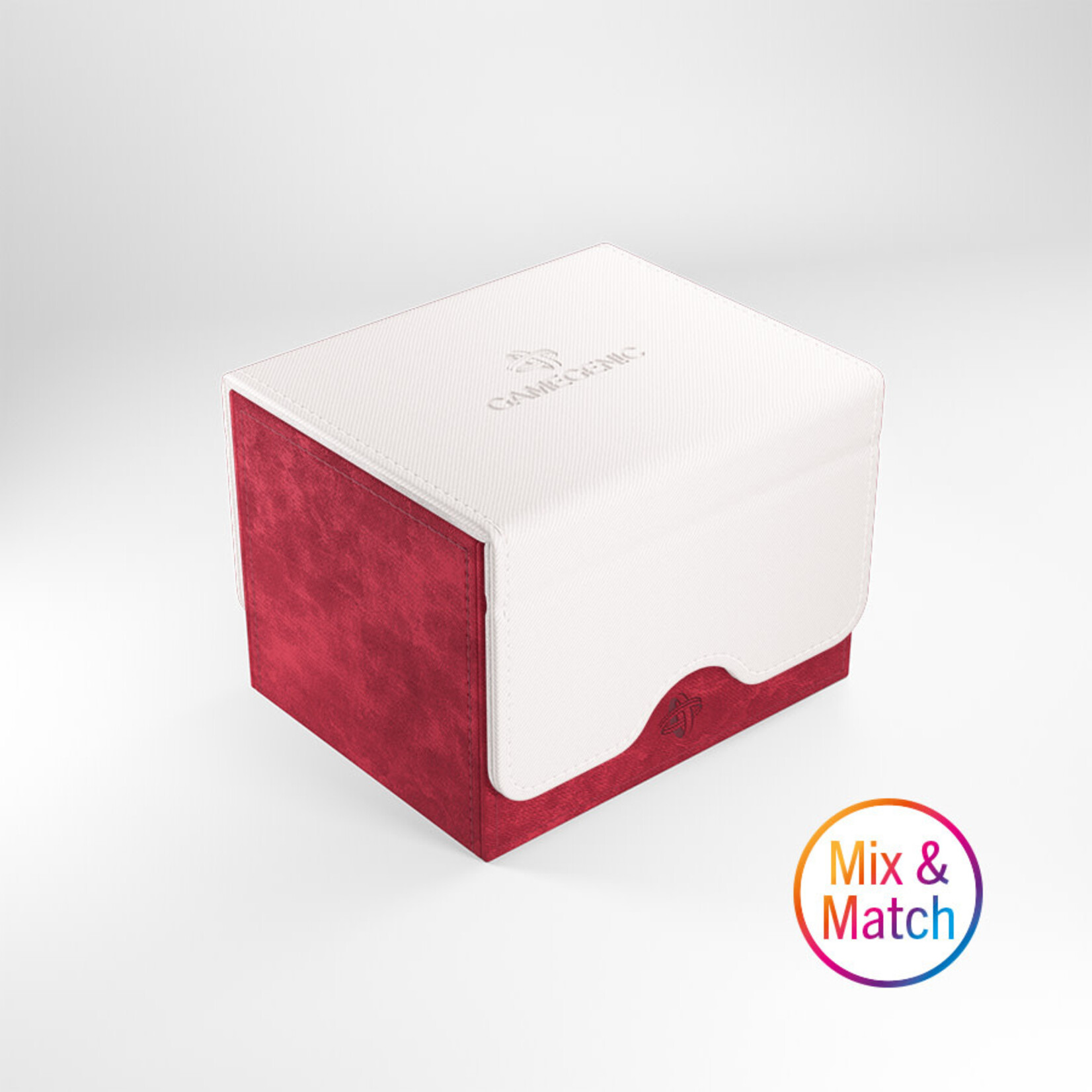Gamegenic Sidekick 100+ Card XL Convertible Deck Box: Red