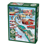 Cobble Hill Christmas Campers 1000 Piece Puzzle