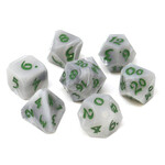 Die Hard Dice 7 Piece RPG Set - Avalore Talisman Mist with Sage