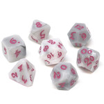 Die Hard Dice 7 Piece RPG Set - Avalore Talisman Mist with Lilac