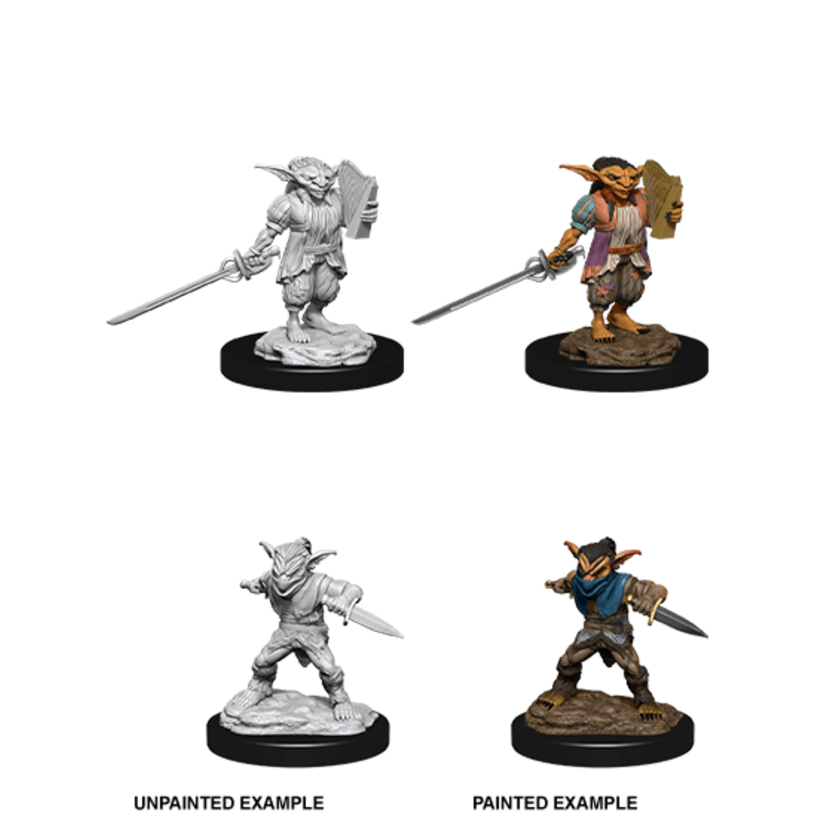WizKids D&D Nolzur's Marvelous Miniatures: Goblin Rogue & Goblin Bard