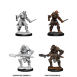 WizKids D&D Nolzur's Marvelous Miniatures: Bugbear Barbarian Male & Bugbear Rogue Female