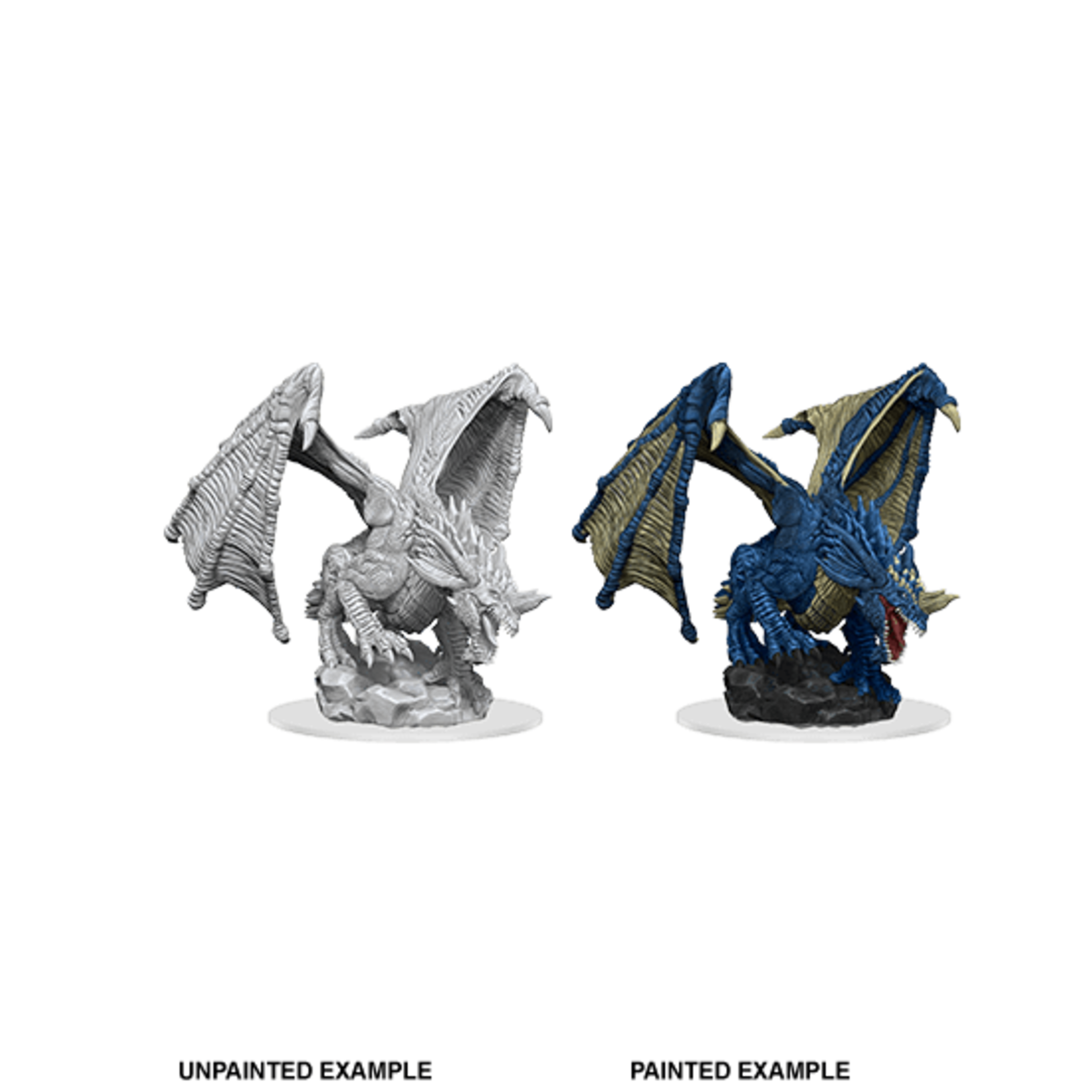 WizKids D&D Nolzur's Marvelous Miniatures: Young Blue Dragon