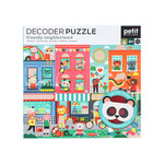 Petit Collage Friendly Neighborhood 100-Piece Decoder Puzzle