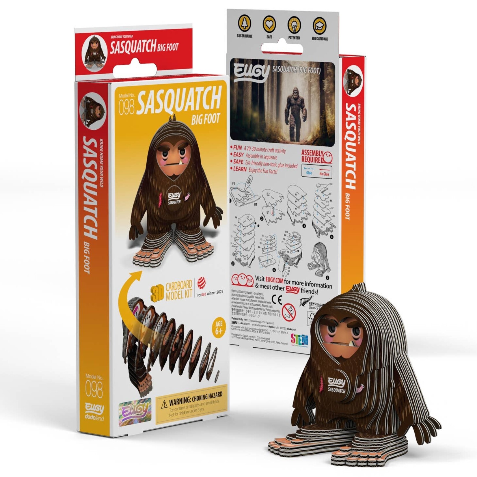 EUGY Sasquatch 3D Puzzle