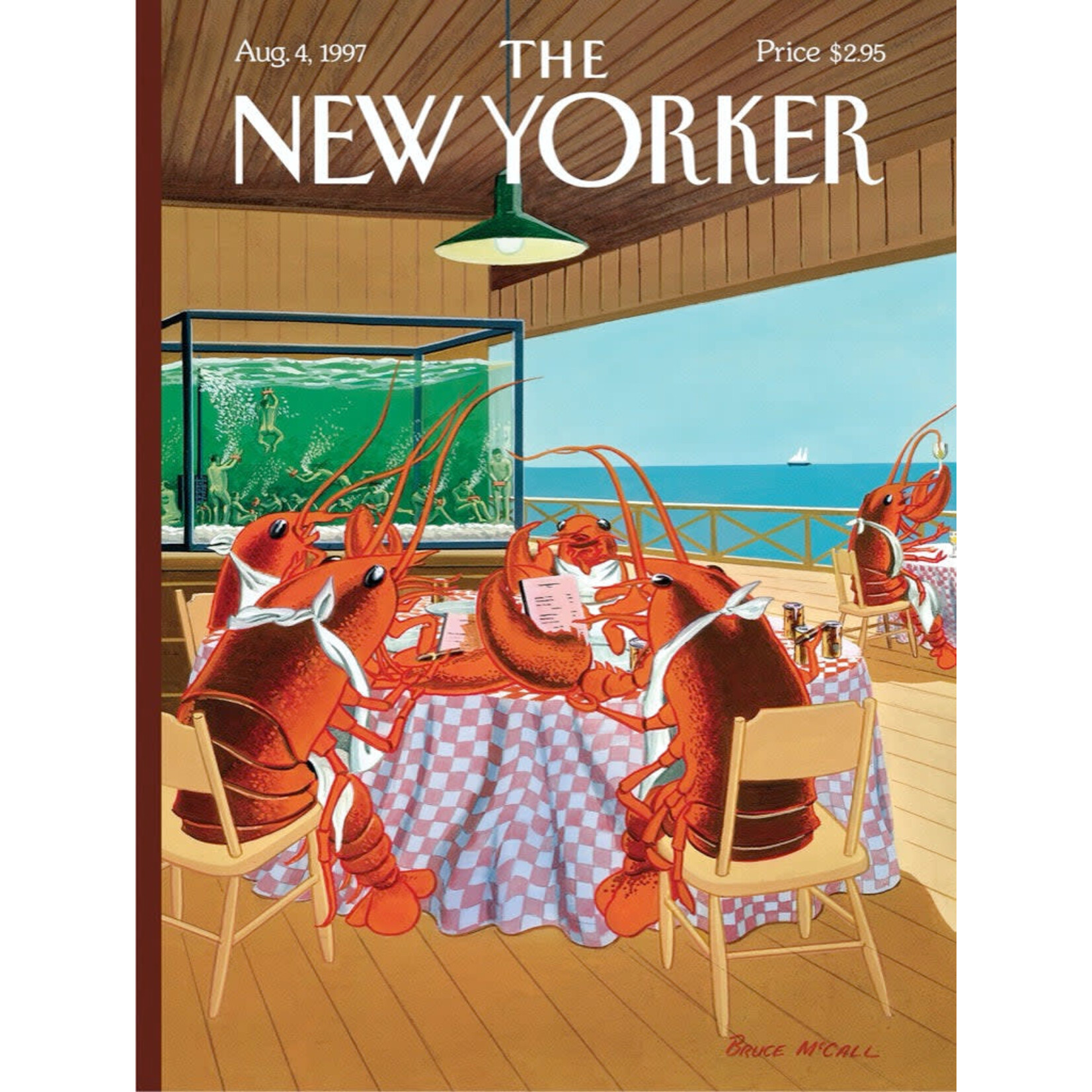 New York Puzzle Co New Yorker, The - Lobsterman's Special 1000 Piece Puzzle