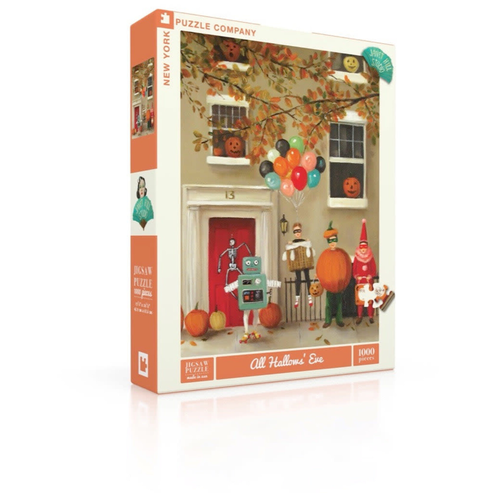 New York Puzzle Co Janet Hill Studio - All Hallows' Eve 1000 Piece Puzzle