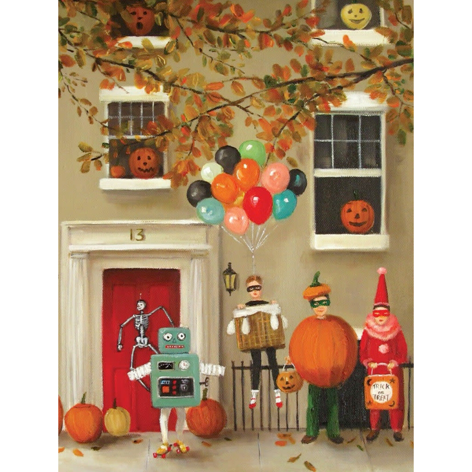 New York Puzzle Co Janet Hill Studio - All Hallows' Eve 1000 Piece Puzzle