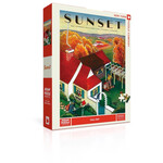 New York Puzzle Co Sunset - Fall Day 1000 Piece Puzzle