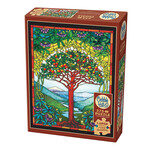 Cobble Hill Tree of Life Stained Glass 275 Piece Puzzle