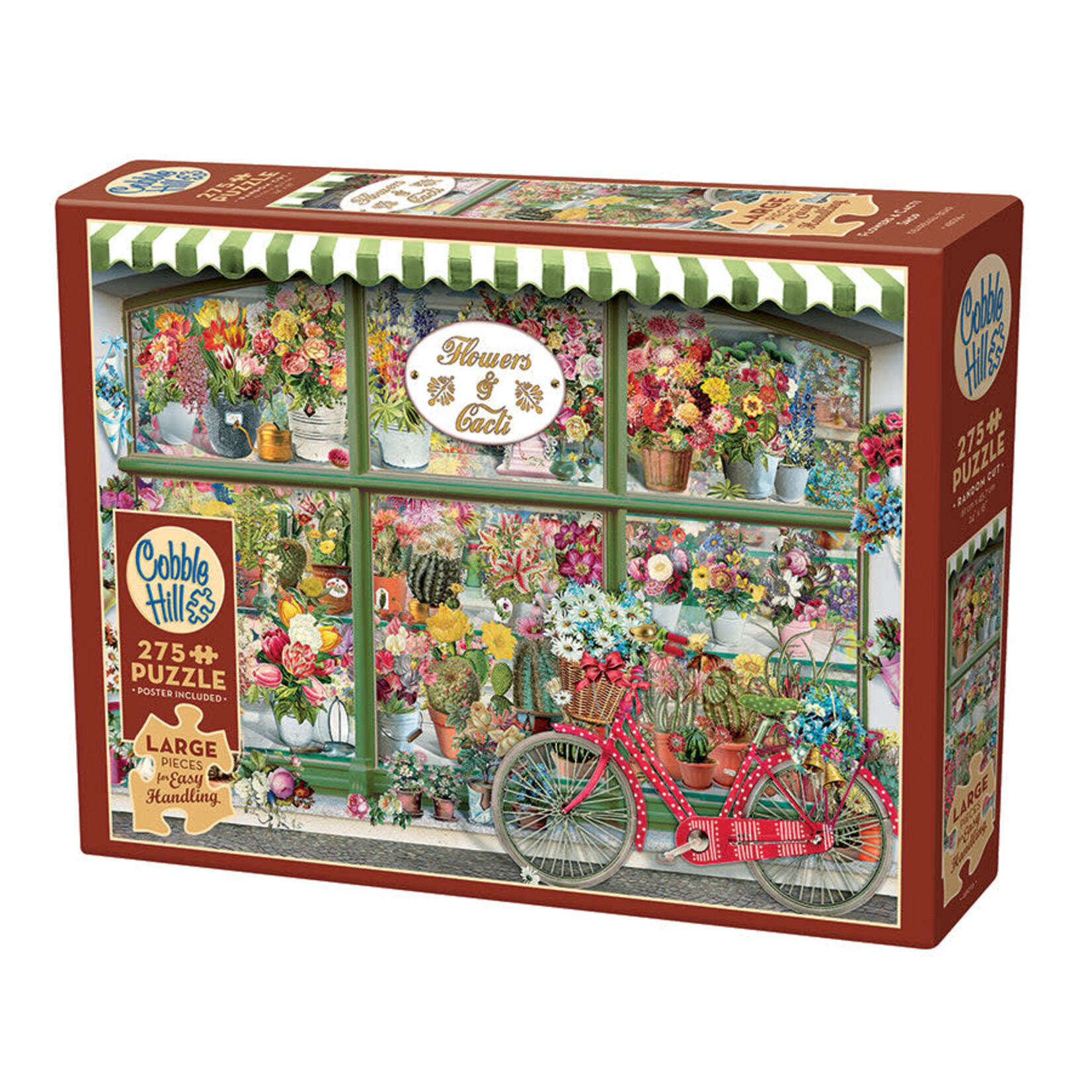 Cobble Hill Flowers and Cacti Shop 275 Piece Puzzle