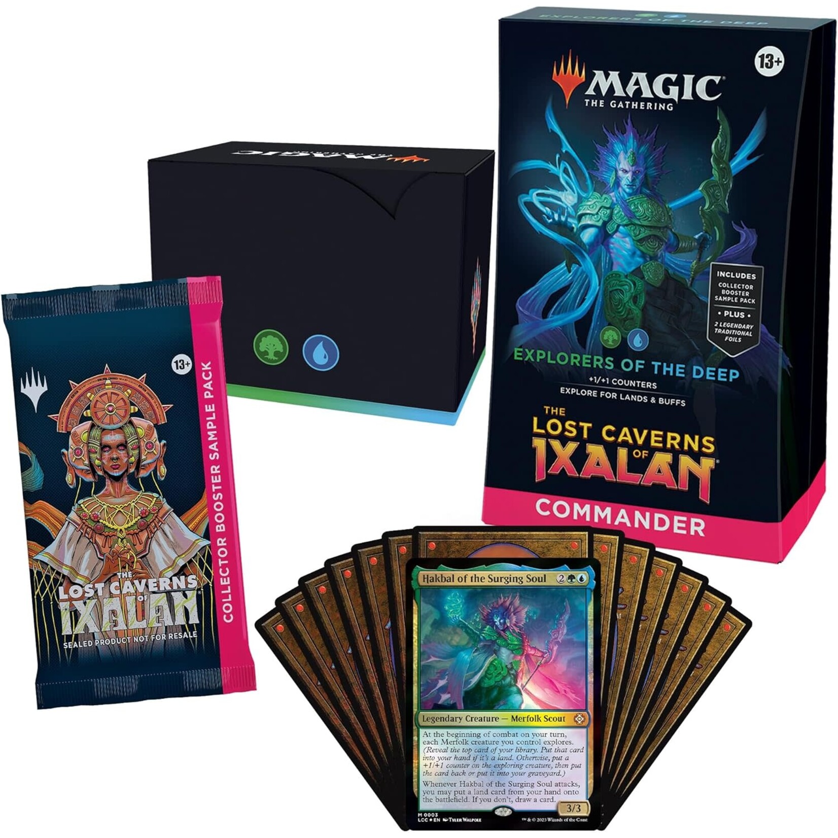 Wizards of the Coast Lost Caverns of Ixalan Commander Deck - Explorers of the Deep