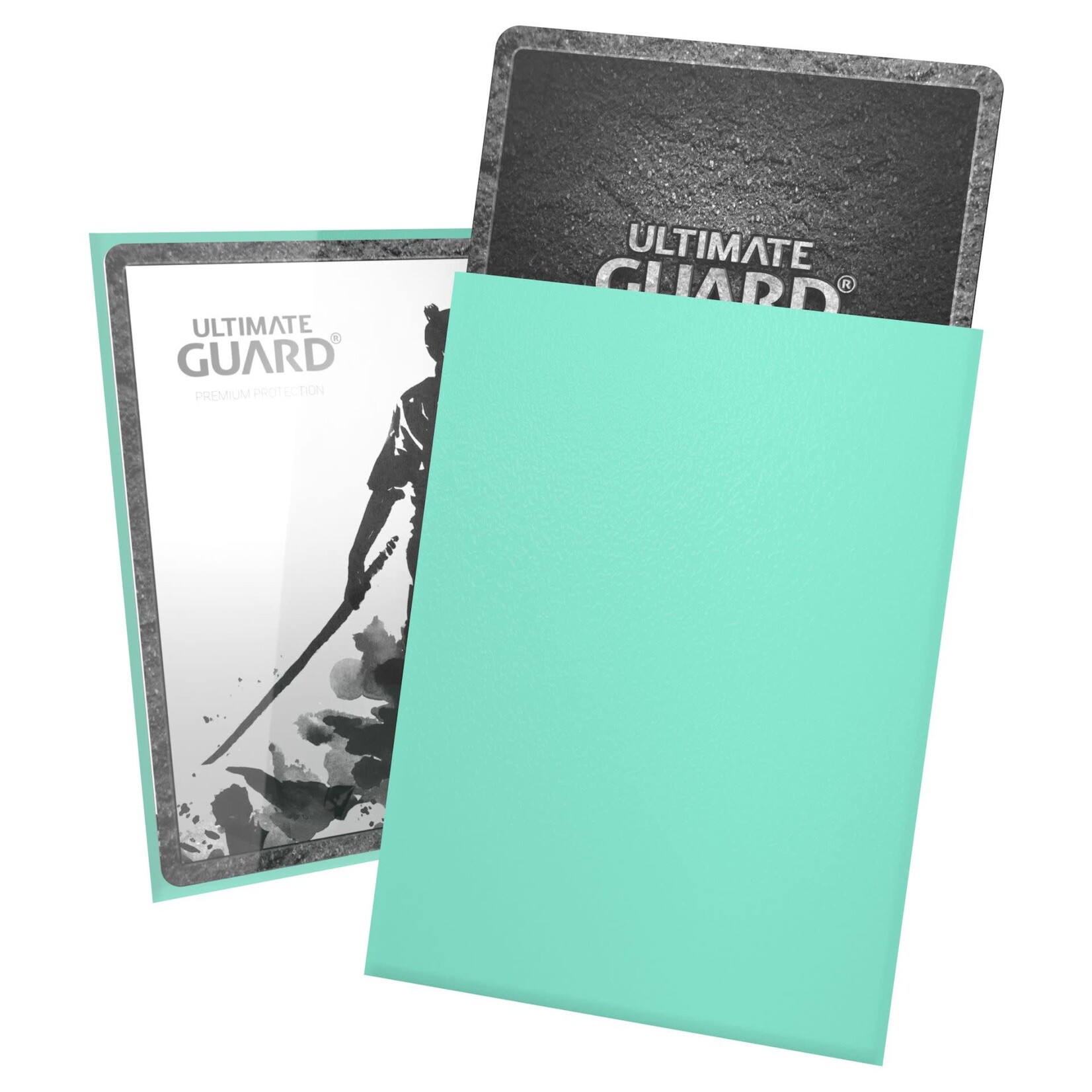 Ultimate Guard Katana Standard Size Ideal-Fit Sleeves - Turquoise (100ct)