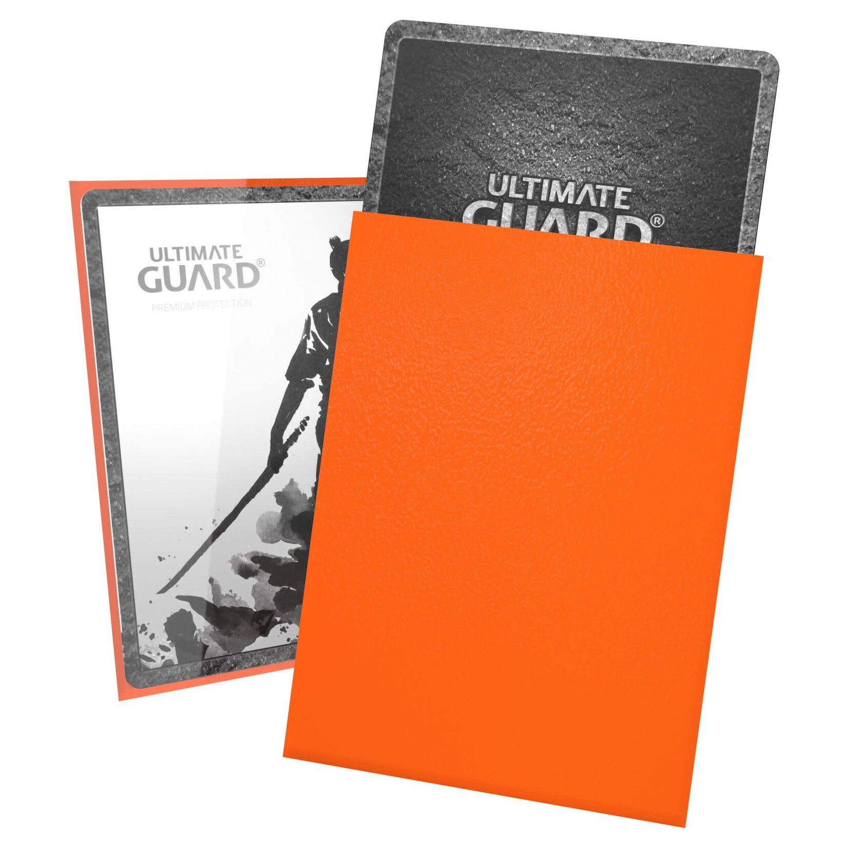 Ultimate Guard Katana Standard Size Ideal-Fit Sleeves - Orange (100ct)