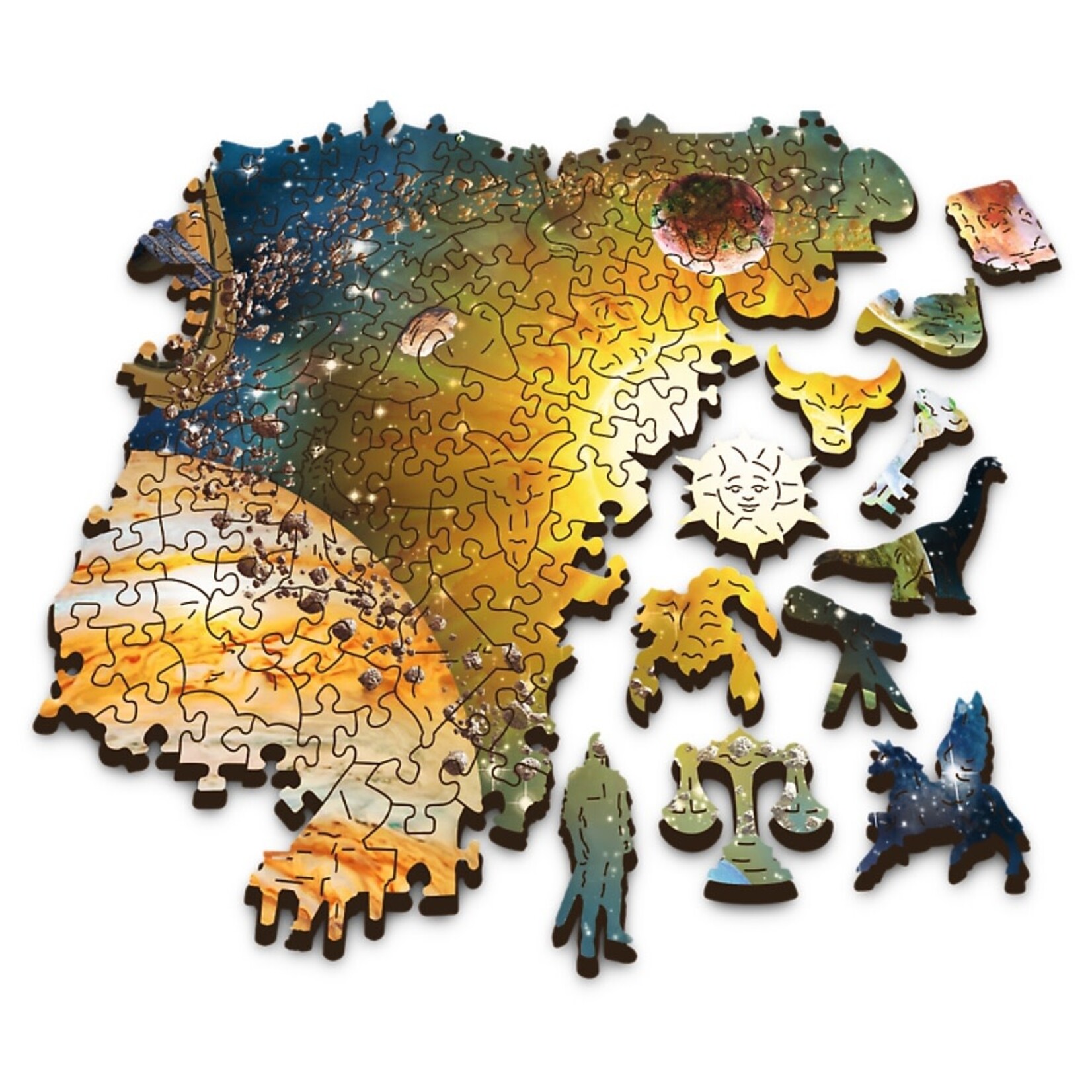 Trefl USA Woodcraft: Journey Through the Solar System 1000 Piece Puzzle