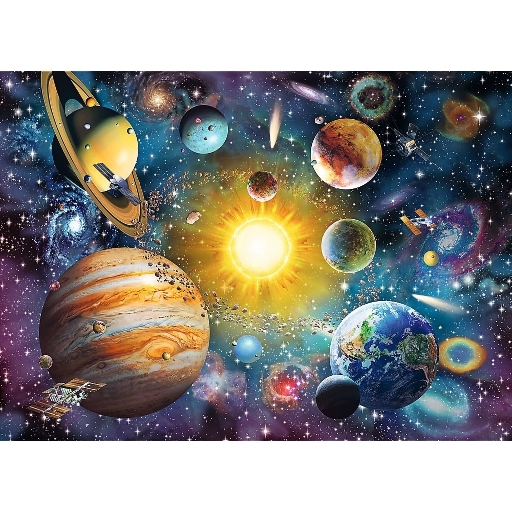 Trefl USA Woodcraft: Journey Through the Solar System 1000 Piece Puzzle